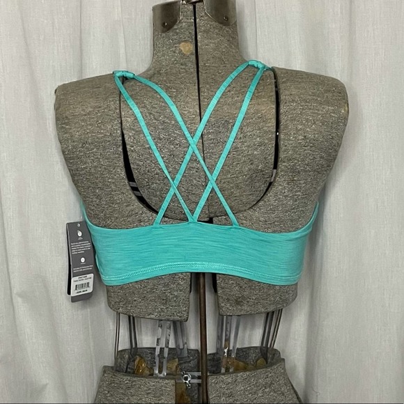 Eleven by Venus Blue-Green Perfect Set Racerback Bra with Removable Padding Sz M - Picture 7 of 14